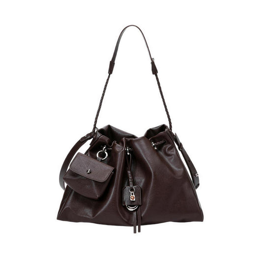 Pazzion Women's F9920B Shoulder Bags - Brown
