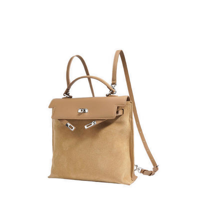 Pazzion Women's F9924D Backpack - Natural