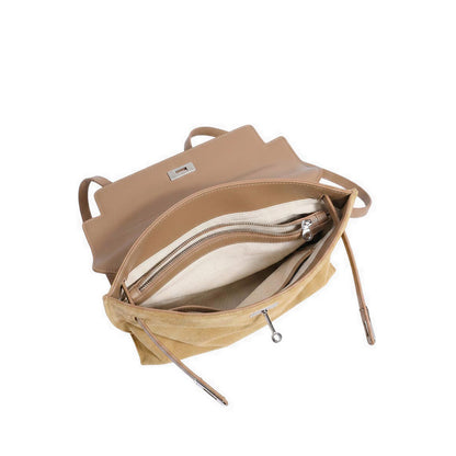 Pazzion Women's F9924D Backpack - Natural
