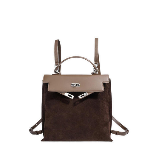 Pazzion Women's F9924D Backpack - Brown