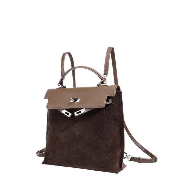 Pazzion Women's F9924D Backpack - Brown