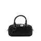 Fiorella Woven Leather Bag - Black
