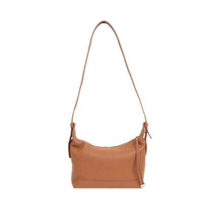 Women's Giovanna Slouchy Leather Shoulder Bag - Camel