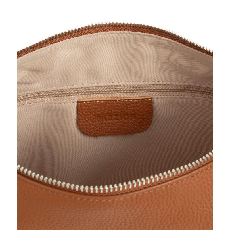 Women's Giovanna Slouchy Leather Shoulder Bag - Camel