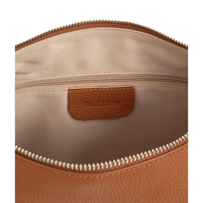 Women's Giovanna Slouchy Leather Shoulder Bag - Camel
