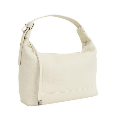 Women's Giovanna Slouchy Leather Shoulder Bag - Beige