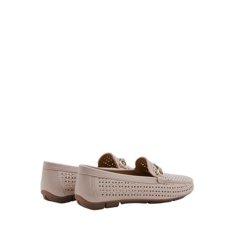 Women's Haider Woven Perforated Moccasins - Pink