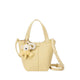 Haley Leather Charmed Bucket Bag - Yellow