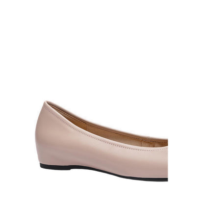 Pazzion Women's Halisse Diamante Bow Leather Flats - Pink