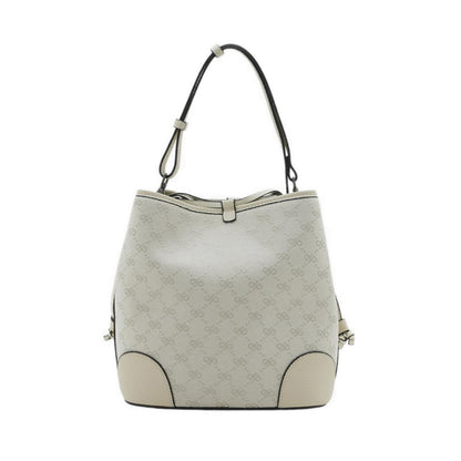 Women's Hedi Monogram Bucket Bag - Beige