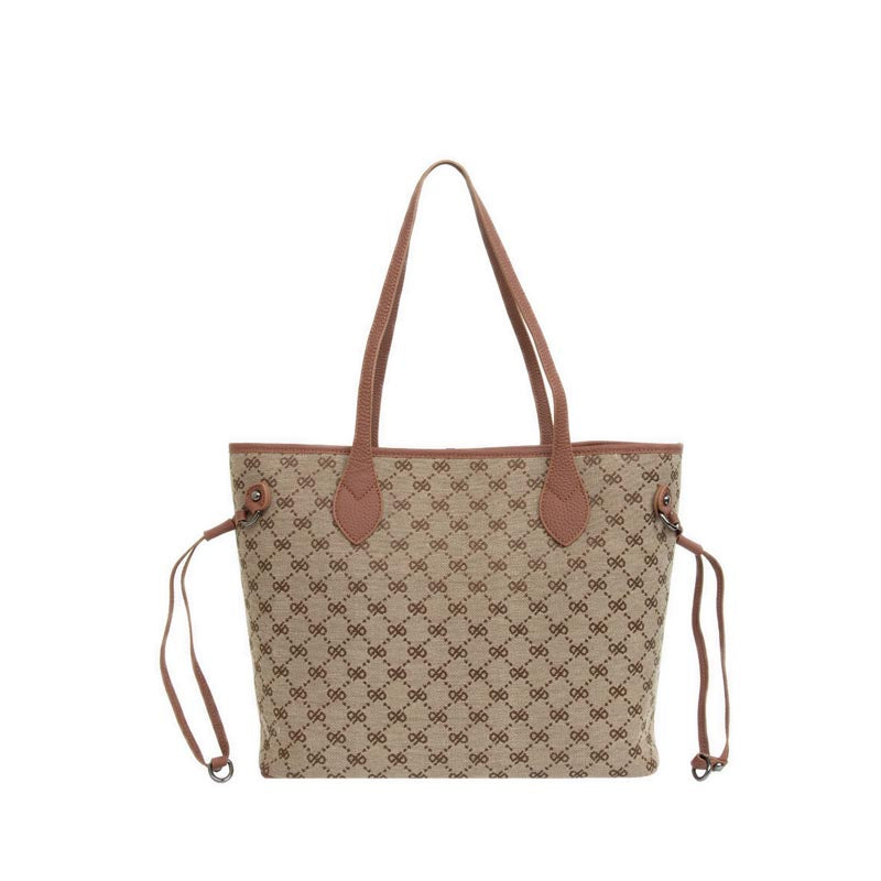 Women's Hedi Monogram Tote - Brown