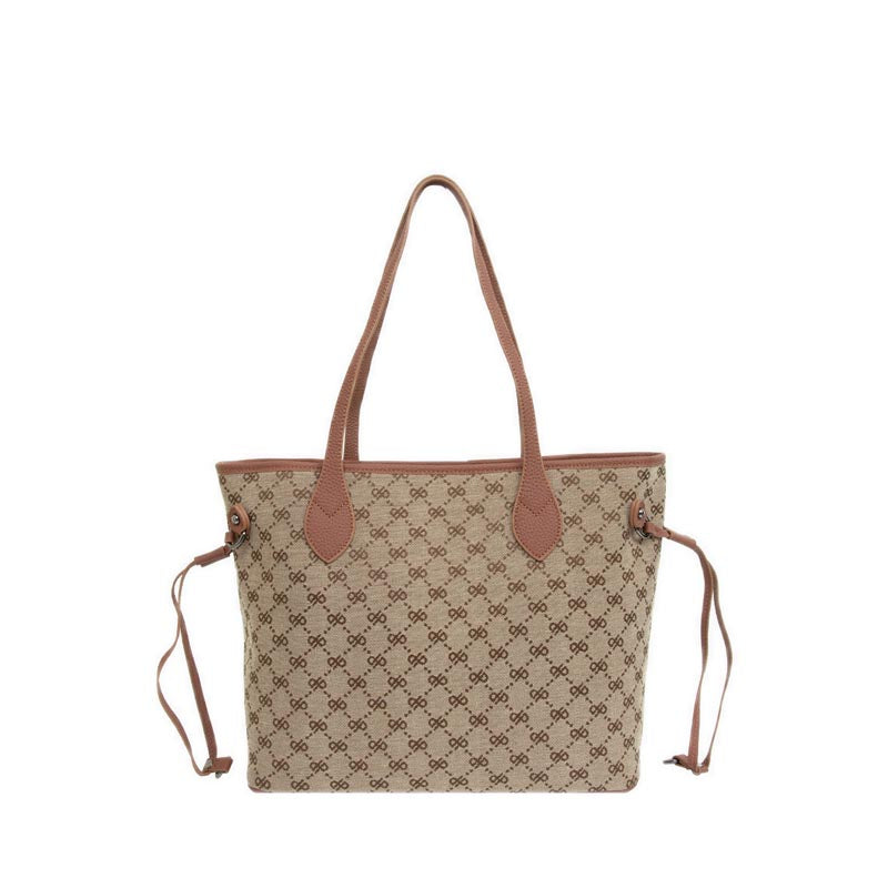 Women's Hedi Monogram Tote - Brown