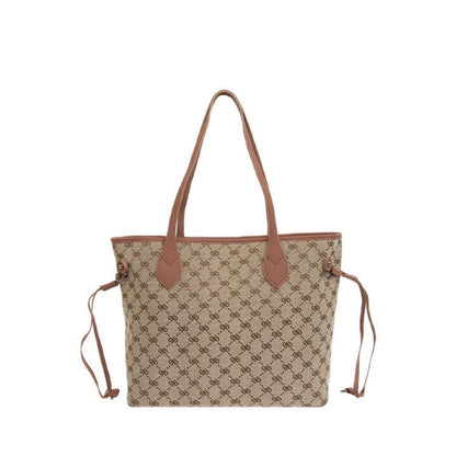 Women's Hedi Monogram Tote - Brown