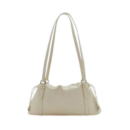 Pazzion Women's Ida Woven Leather Shoulder Bag - Beige