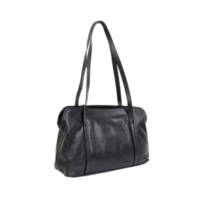 Women's Kyravelle Leather Shoulder Bag - Black
