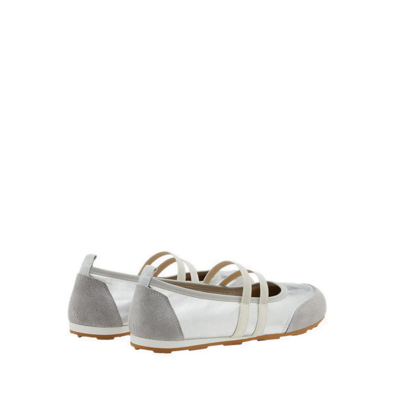 Women's Liravelle Double-Strap Suede Mary Janes - Silver