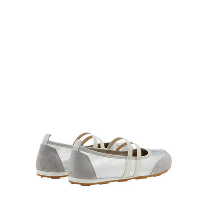 Women's Liravelle Double-Strap Suede Mary Janes - Silver