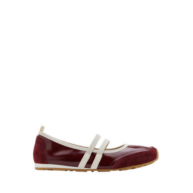 Women's Liravelle Double-Strap Suede Mary Janes - Maroon