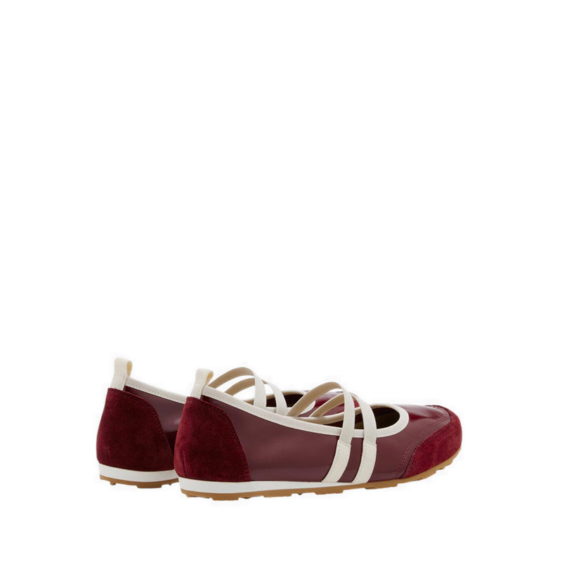Women's Liravelle Double-Strap Suede Mary Janes - Maroon