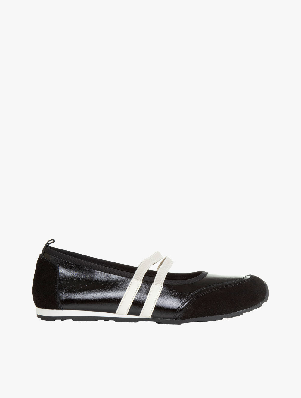 Pazzion Women's Liravelle Double-Strap Suede Mary Janes - Black