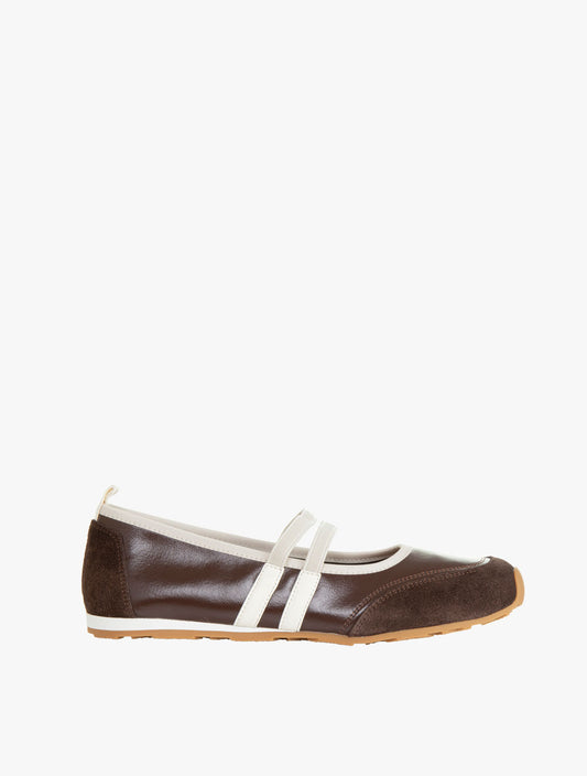 Pazzion Women's 6216-1A Flats - Brown
