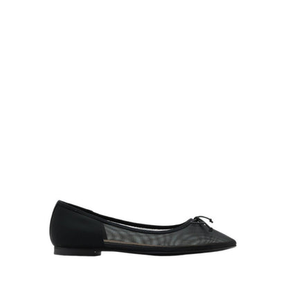 Pazzion Women's Lourdes Bow Mesh Flats - Black