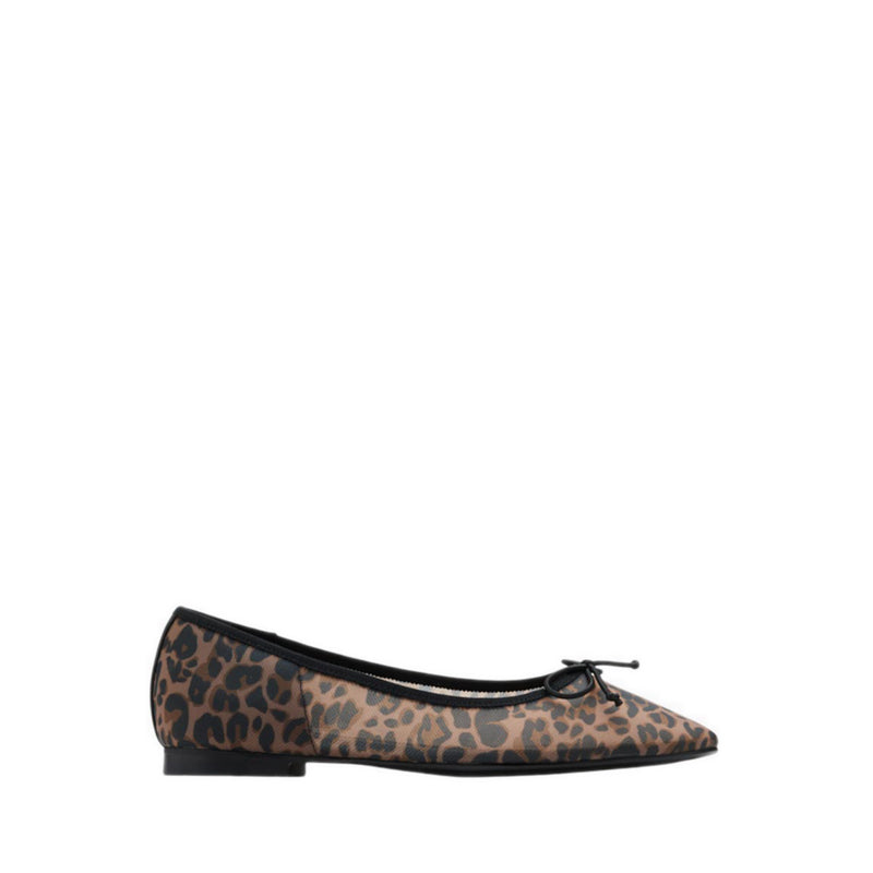 Pazzion Women's Lourdes Bow Mesh Flats - Brown