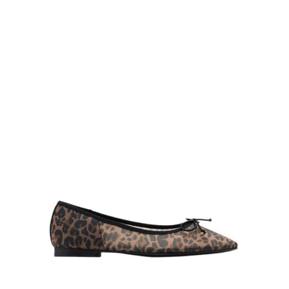 Pazzion Women's Lourdes Bow Mesh Flats - Brown