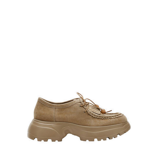 Women's Maeve Suede Fringed Loafers - Camel