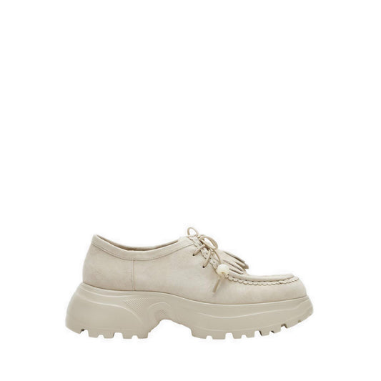 Women's Maeve Suede Fringed Loafers - Beige