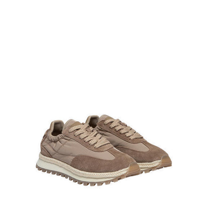Pazzion Women's Paulina Suede Sneakers - Brown