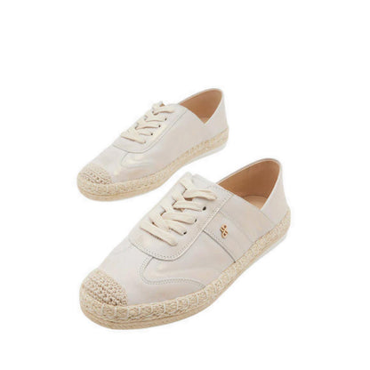 Plume Slip-On Espadrille Sneakers - Gold