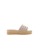 Poppy Studded Wedges - Pink