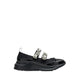 Renae Diamante Embellished Bow Sneakers - Black