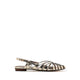 Rebekah Strappy Metallic Slingback Flats - Gold