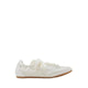 Sylvie Ballerina Satin Bow Sneakers - Beige