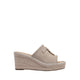 Pazzion Women's Urelisse Suede Wedges - Natural