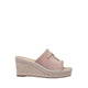 Pazzion Women's Urelisse Suede Wedges - Pink