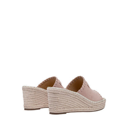 Pazzion Women's Urelisse Suede Wedges - Pink