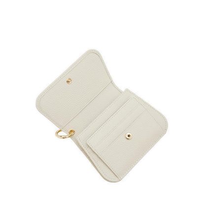Women's Valeria Compact Wallet - White