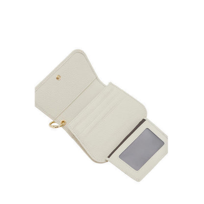 Women's Valeria Compact Wallet - White