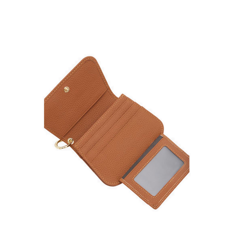 Women's Valeria Compact Wallet - Brown