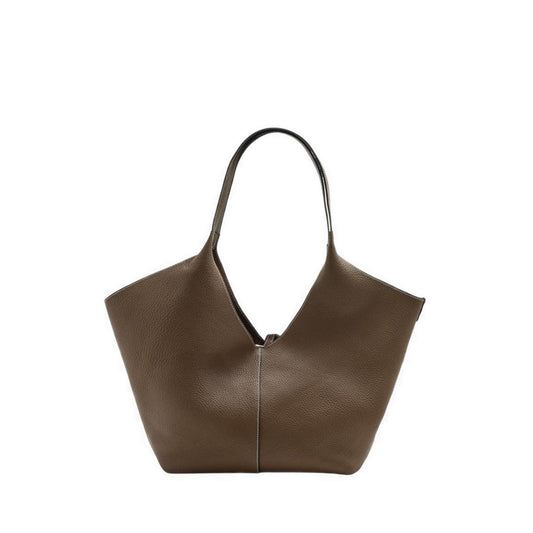 Pazzion Women's Vittoria Leather Bag - Khaki