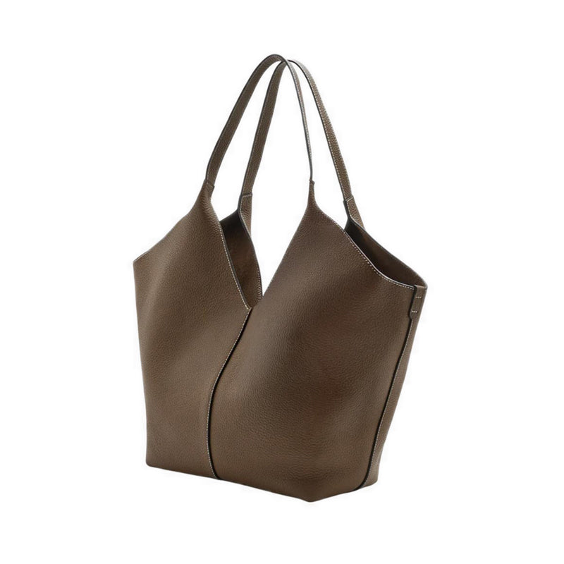 Pazzion Women's Vittoria Leather Bag - Khaki