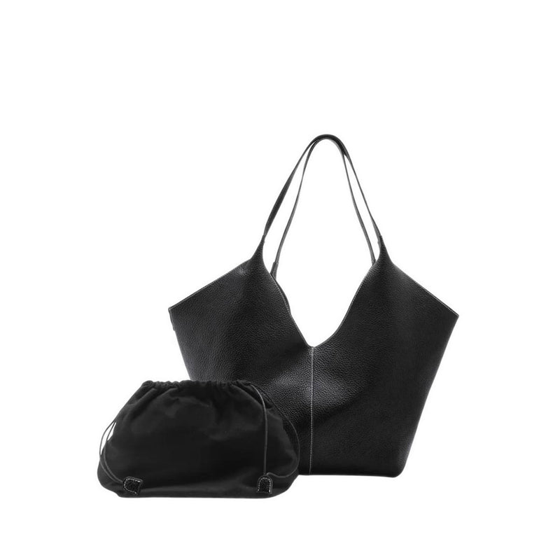 Pazzion Women's Vittoria Leather Bag - Black