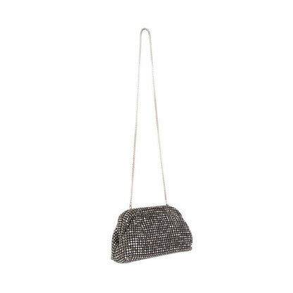 Pazzion Women's Lumina Diamante Embellished Clutch - Pewter