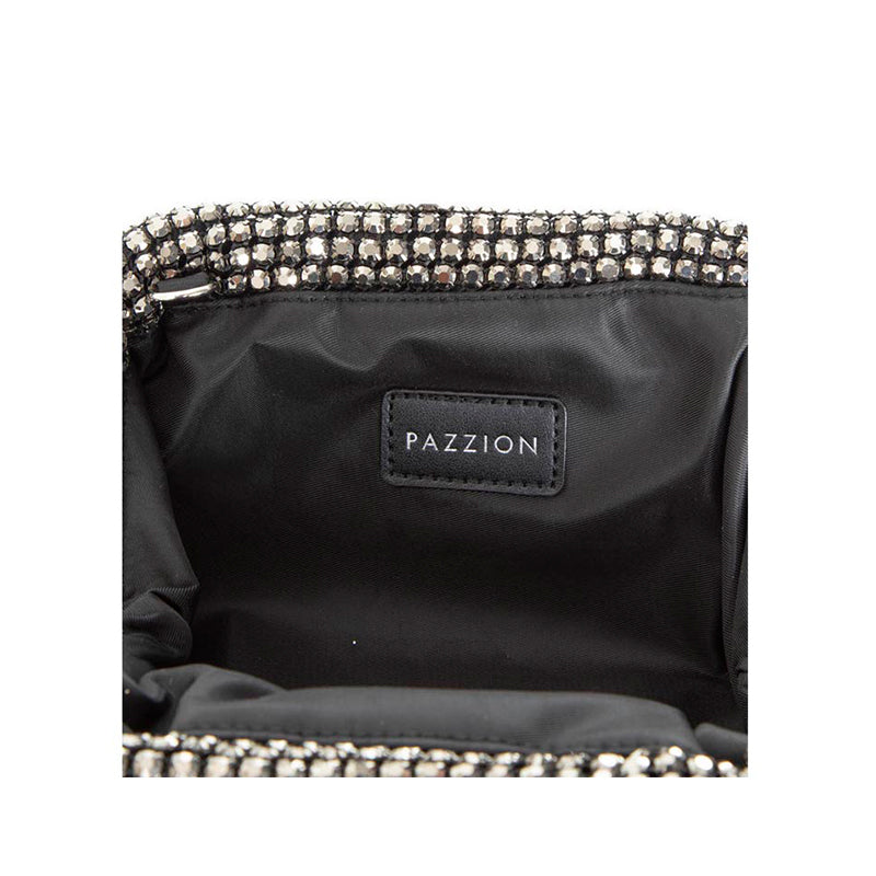 Pazzion Women's Lumina Diamante Embellished Clutch - Pewter