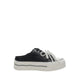 Wilhelmina Slip-on Pearl Bow Sneakers - Black