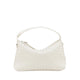 Xyla Woven Leather Bag - White