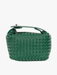 Pazzion Women's Xylene Woven Twist Lock Handle Bag - Green